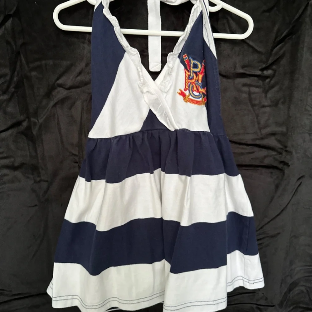 Ralph Lauren, girls nautical halter top, size M - Picture 2 of 5